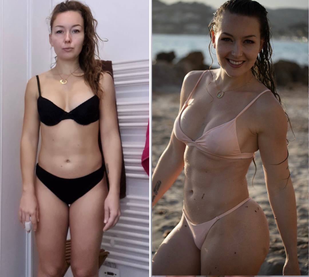 Transformation Coralie - Avant et Après